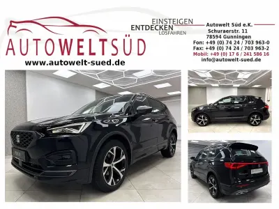 Gebraucht Seat Tarraco FR Sport 150 PS (110 kW) 2023 Deepblackschwarz (metallic) SUV