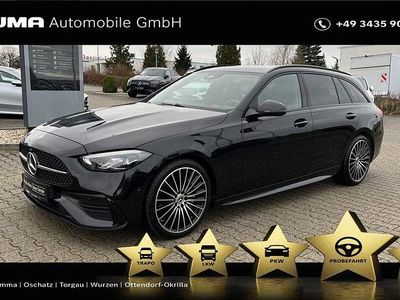Schwarz Gebraucht 2024 Mercedes C220 AMG Kombi | 44.760 € (Teuer)