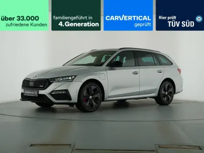 Brugt Skoda Octavia RS 245 HK (180 kW) 2022 Sølv Stationcar