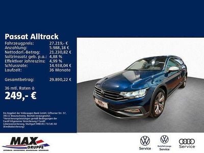 Usata VW Passat Alltrack 200 CV (147 kW) 2022 Blu Station wagon