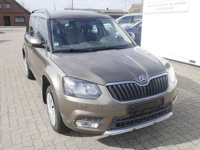 gebraucht Skoda Yeti 2.0 TDI Joy 4x4 Klimaauto/AHK/1.Hand