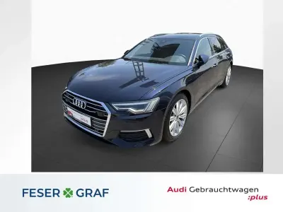 Gebraucht Audi A6 Design 265 PS (194 kW) 2023 Firmamentblau metallic Kombi