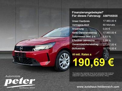 Neu Opel Corsa Edition 101 PS (74 kW) 2025 Weiß Limousine