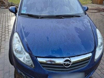 Gebraucht Opel Corsa Color Edition 87 PS (63 kW) 2009 Blau Kleinwagen