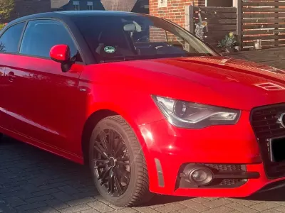 Brugt Audi A1 S-Line 122 HK (89 kW) 2011 Rød Hatchback