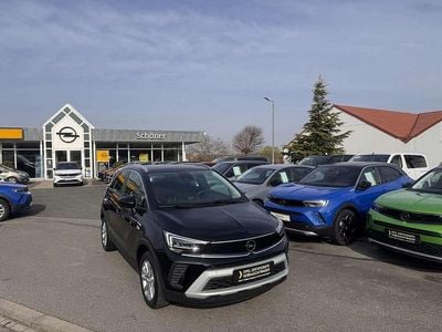 Gebraucht Opel Crossland Elegance 131 PS (96 kW) 2022 Diamant schwarz/karbon schwarz SUV