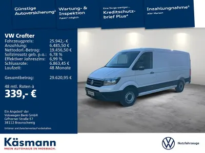 Usata VW Crafter 140 CV (102 kW) 2022 Bianco Furgone