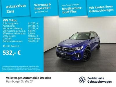 Gebraucht VW T-Roc R-line 150 PS (110 kW) 2025 Blau SUV