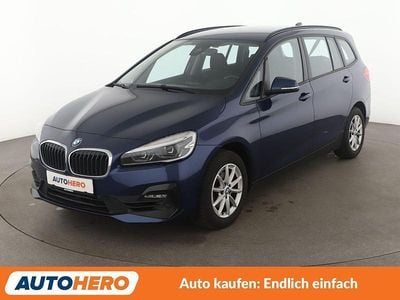 Gebraucht BMW 216 Gran Tourer Advantage 109 PS (80 kW) 2019 Blau Van / Kleinbus