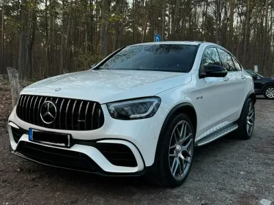 Gebraucht Mercedes GLC63 AMG AMG 510 PS (375 kW) 2019 Weiß Coupé
