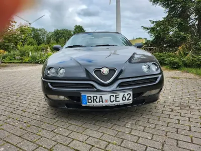 Gebraucht Alfa Romeo Spider 155 PS (114 kW) 1999 Schwarz Cabrio
