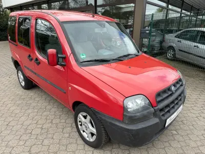 Brugt Fiat Doblò 65 HK (47 kW) 2004 Rød MPV