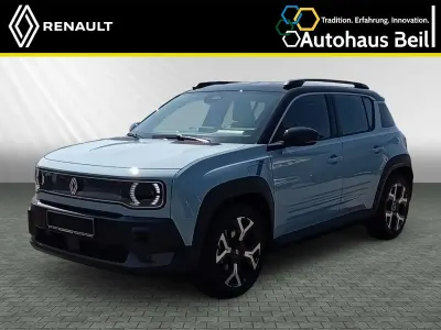 Neu Renault 4 E-Tech Komfort 110 kW (150 PS) 2025 Kumulusblau, black pearlschw SUV