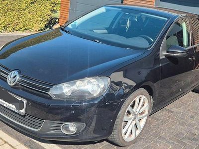 Gebraucht VW Golf VI Highline 122 PS (89 kW) 2009 Schwarz Kleinwagen