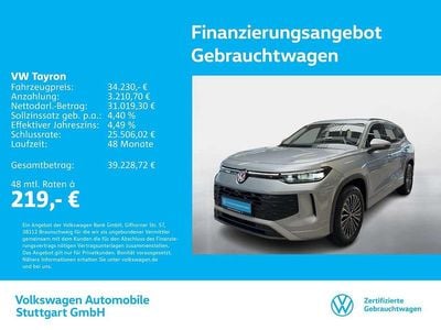 Gebraucht VW Tayron Life 150 PS (110 kW) 2025 Silber SUV