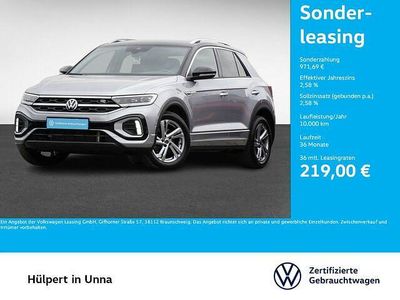 Second-hand VW T-Roc R-line 150 CP (110 kW) 2024 Negru SUV