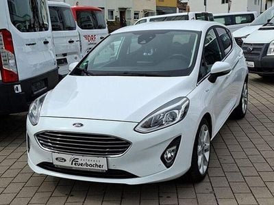 Gebraucht Ford Fiesta Titanium 101 PS (74 kW) 2017 Weiß Limousine