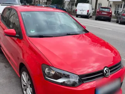 Gebraucht VW Polo Team 105 PS (77 kW) 2010 Rot Kleinwagen