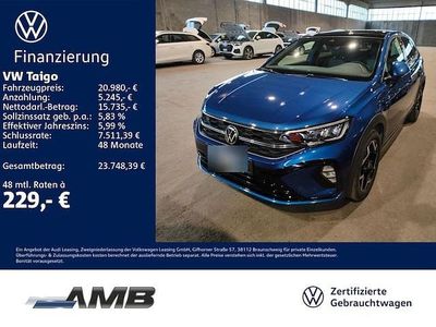 Gebraucht VW Taigo IQ Drive 116 PS (85 kW) 2025 Reef blue metallic SUV