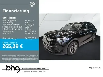 Gebraucht VW Tiguan Goal 131 PS (96 kW) 2025 Schwarz SUV