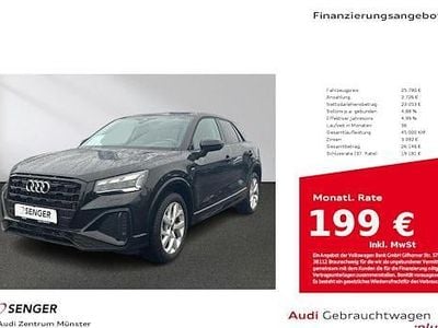 Gebraucht Audi Q2 S-Line 150 PS (110 kW) 2023 Schwarz SUV
