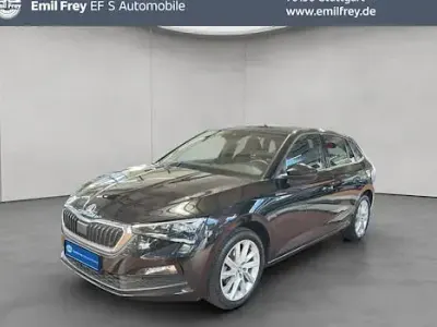 Gebraucht Skoda Scala Style 110 PS (80 kW) 2021 Schwarz Kleinwagen