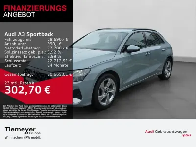 Gebraucht Audi A3 Advanced 150 PS (110 kW) 2025 Grau Limousine