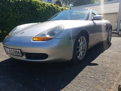 Gebraucht Porsche Boxster 204 PS (150 kW) 1998 Silber Cabrio