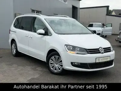 Gebraucht VW Sharan Allstar 220 PS (161 kW) 2017 Weiß Van / Kleinbus