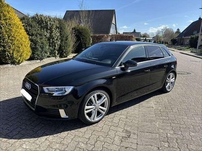 Gebraucht Audi A3 Sportback S-Line 150 PS (110 kW) 2018 Schwarz Kleinwagen