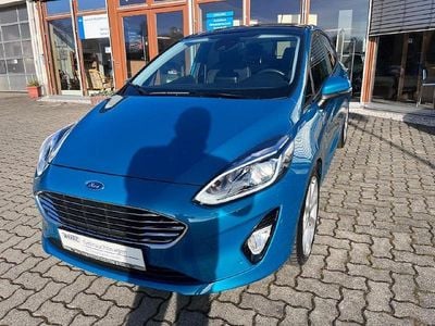 Gebraucht Ford Fiesta Titanium 101 PS (74 kW) 2017 Blau Limousine