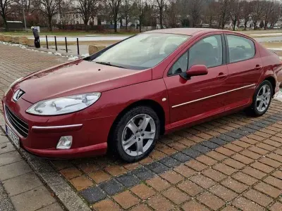 Gebraucht Peugeot 407 Platinum 170 PS (125 kW) 2007 Rot Limousine