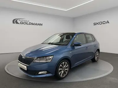 Gebraucht Skoda Fabia Best of 95 PS (69 kW) 2021 Blau Kleinwagen