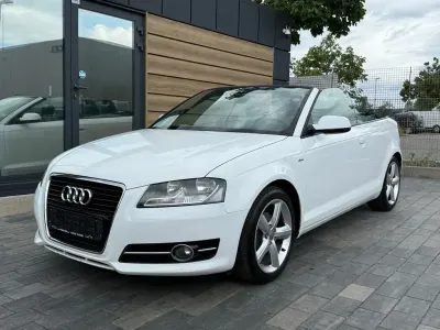 Gebraucht Audi A3 Cabriolet S-Line 105 PS (77 kW) 2011 Weiß Cabrio