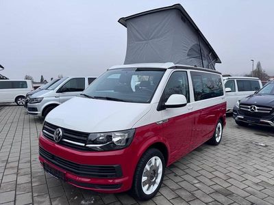 Gebraucht VW California Beach 150 PS (110 kW) 2017 Weiss/rot bicolor Van