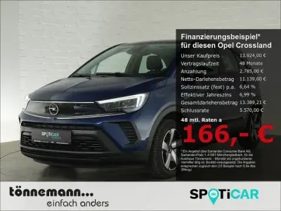 Gebraucht Opel Crossland Edition 110 PS (80 kW) 2022 Nautic blau SUV