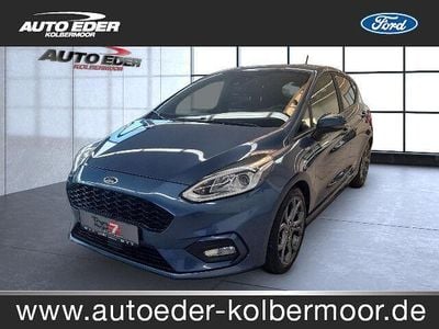 Second-hand Ford Fiesta ST-Line 86 CP (63 kW) 2020 Albastru Hatchback