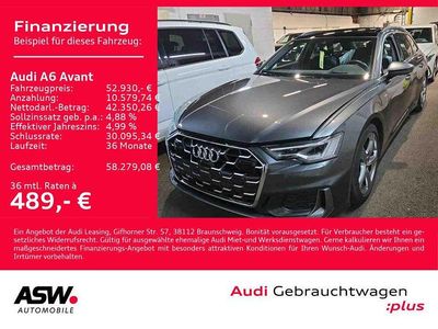 Daytonagrau perleffekt Gebraucht 2024 Audi A6 S-Line Kombi | 52.930 € (Etwas zu teuer)