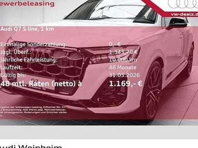 Weiß Neu 2025 Audi Q7 S-Line SUV | 93.900 € (Superpreis)