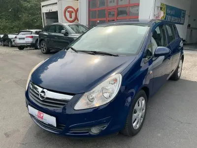 Gebraucht Opel Corsa Edition 90 PS (66 kW) 2009 Blau Kleinwagen