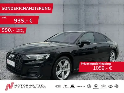 Gebraucht Audi A8 S-Line 462 PS (339 kW) 2024 Mythosschwarz metallic Limousine