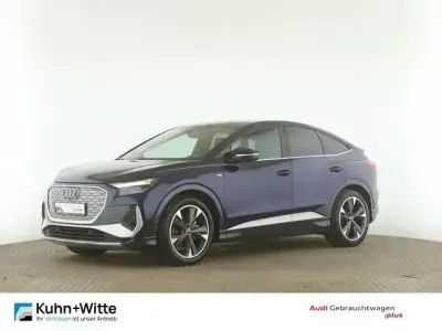 Gebraucht Audi Q4 Sportback e-tron S-Line 125 kW (170 PS) 2023 Navarrablau metallic SUV