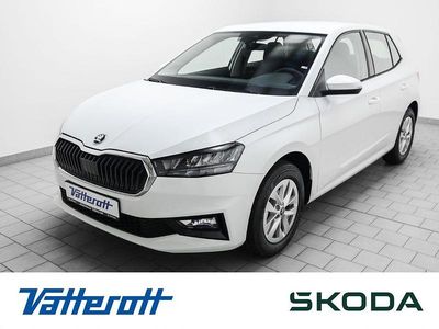 Neu Skoda Fabia Essence 80 PS (58 kW) 2025 Weiss Kleinwagen