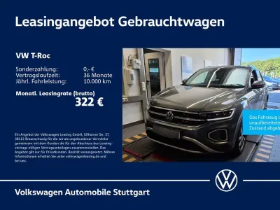 Gebraucht VW T-Roc Style 150 PS (110 kW) 2023 Grau SUV