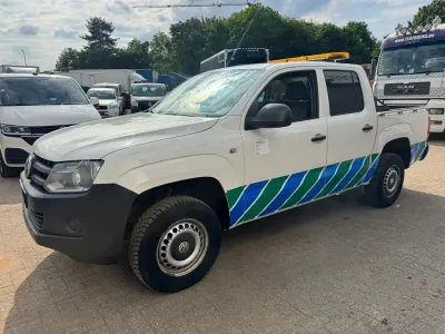 Gebraucht VW Amarok 122 PS (89 kW) 2013 Weiß Pickup