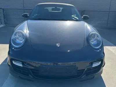 Usata Porsche 997 Turbo 480 CV (353 kW) 2008 Nero Cabrio