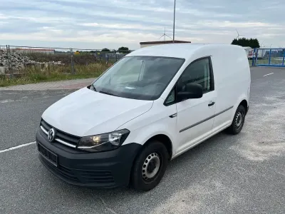 Gebraucht VW Caddy 75 PS (55 kW) 2018 Weiß Van / Kleinbus