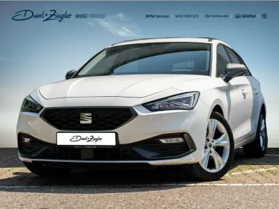 Gebraucht Seat Leon FR 150 PS (110 kW) 2020 "candy" weiss Kombi
