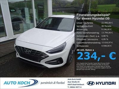 Usata Hyundai i30 Advantage 160 CV (117 kW) 2024 Bianco Berlina