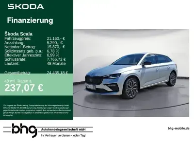 Gebraucht Skoda Scala Selection 116 PS (85 kW) 2025 Silber Kleinwagen